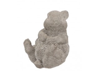 Šedá cementová dekorace sedící králíček Sitting Rabbit - 12*8*11 cm