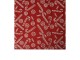 Table Runner 28x275 Cm Red Synthetic Christmas - 28*275 cm Clayre & Eef