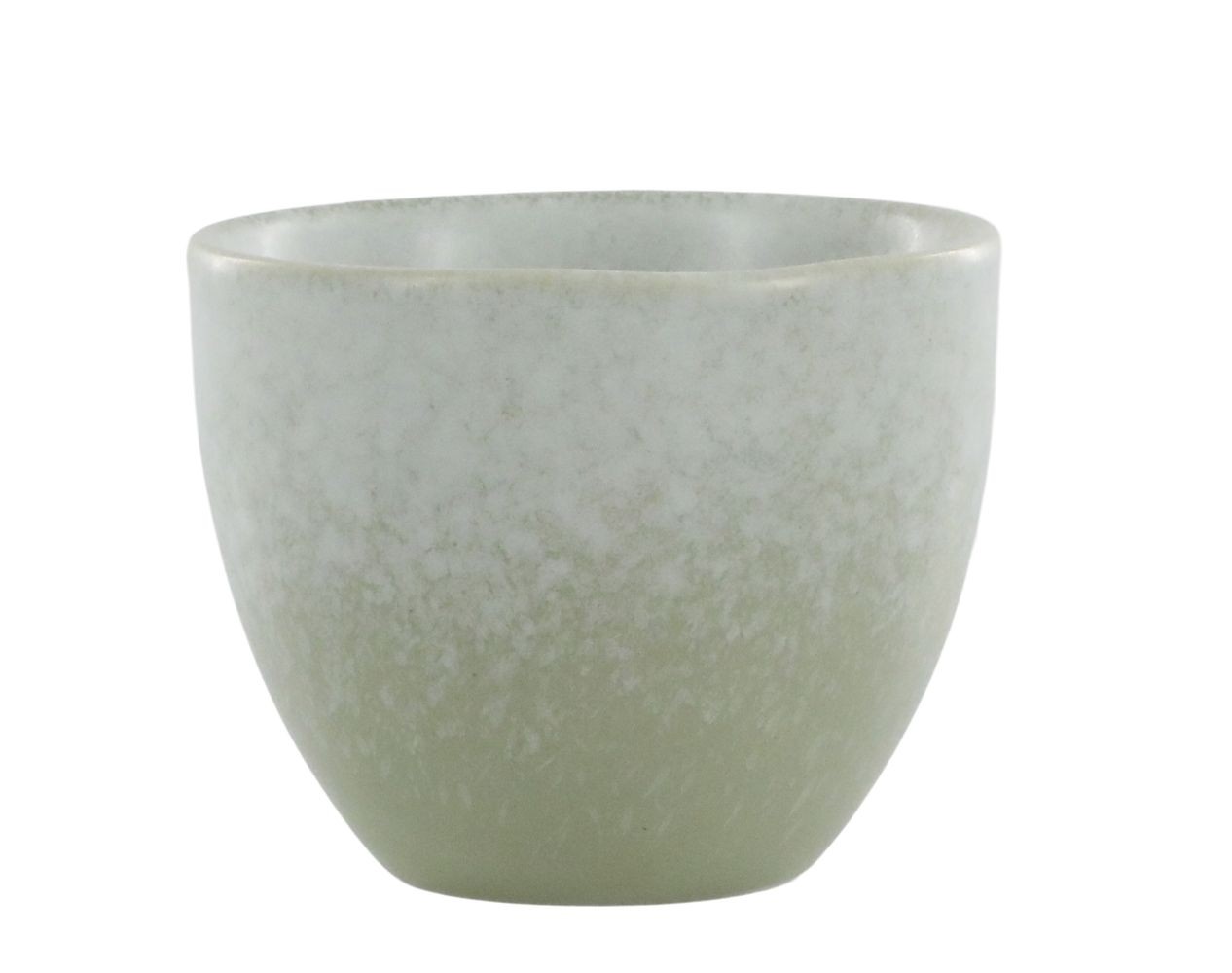 Zelený rustikální hrnek Valence Dusty Verte - Ø 8,5*7 cm / 185ml 