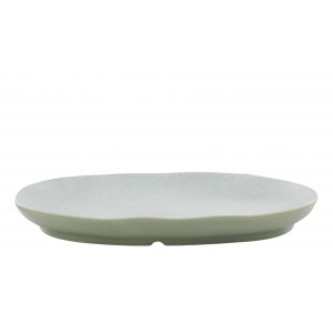 Zelený rustikální podnos Valence Dusty Verte - 27*19*3 cm 