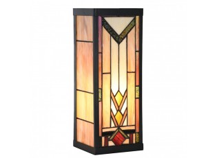 Nástěnná lampa tiffany Yves III - 14*16*40 cm E27/max 1*100W