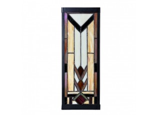 Nástěnná lampa tiffany Yves III - 14*16*40 cm E27/max 1*100W
