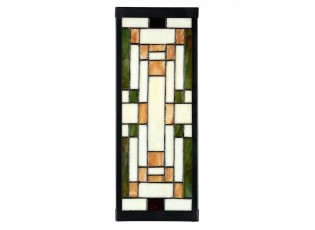 Nástěnná lampa tiffany Yves II - 14*16*40 cm E27/max 1*100W