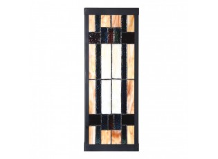 Nástěnná lampa tiffany Yves I - 14*16*40 cm E27/max 1*100W