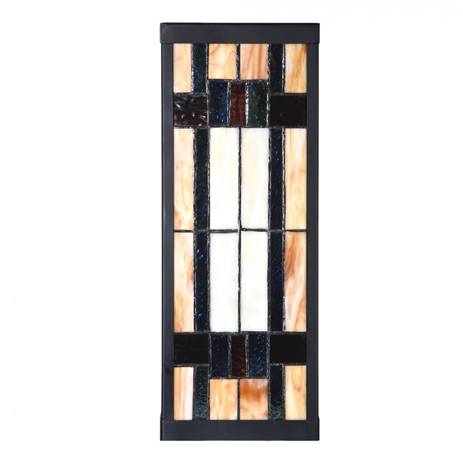 Nástěnná lampa tiffany Yves I - 14*16*40 cm E27/max 1*100W