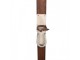 Hnědá antik dřevěná dekorace lyže Ski Vintage - 8*7*140 cm Clayre & Eef