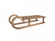Hnědá antik dřevěná dekorace sáně Sledge Vintage - 100*37*27 cm Clayre & Eef