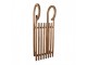 Hnědá antik dřevěná dekorace sáně Sledge Vintage - 100*37*27 cm Clayre & Eef