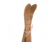 Hnědá dřevěná dekorace retro lyže Ski - 5*3*60 cm Clayre & Eef
