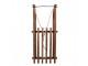 Hnědá antik dřevěná dekorace sáně Sledge Vintage - 80*37*20 cm Clayre & Eef