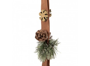 Vánoční dekorace se zvonky k zavěšení Vintage Doorbell - 8*12*50 cm