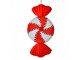Christmas Ornament Candy 13x5x25 Cm Red White Synthetic - 13*5*25 cm Clayre & Eef
