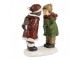 Christmas Decoration Figurine Children 12 Cm Red Green Plastic - 9*6*12 cm Clayre & Eef