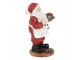 Christmas Decoration Figurine Santa Claus 13 Cm Red Plastic - 8*6*13 cm Clayre & Eef