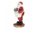 Christmas Decoration Figurine Santa Claus 13 Cm Red Plastic - 8*6*13 cm Clayre & Eef