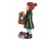 Christmas Decoration Figurine Girl 12 Cm Green Red Plastic - 5*5*12 cm Clayre & Eef