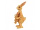Decorative Figurine Rabbit 4x4x8 Cm Brown Plastic - 4*4*8 cm Clayre & Eef