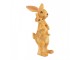 Decorative Figurine Rabbit 4x4x8 Cm Brown Plastic - 4*4*8 cm Clayre & Eef