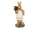 Decorative Figurine Rabbit 5x5x13 Cm Brown Plastic - 5*5*13 cm Clayre & Eef