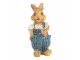 Decorative Figurine Rabbit 3x3x5 Cm Brown Plastic - 3*3*5 cm Clayre & Eef