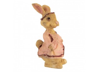 Decorative Figurine Rabbit 3x3x5 Cm Brown Plastic - 3*3*5 cm