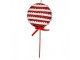 Christmas Ornament Lollipop 14x4x30 Cm Red Plastic - 14*4*30 cm Clayre & Eef