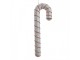 Christmas Ornament Candy Cane 11x4x33 Cm White Plastic - 11*4*33 cm Clayre & Eef