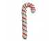 Christmas Ornament Candy Cane 10x3x26 Cm White Plastic - 10*3*26 cm Clayre & Eef