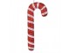 Christmas Ornament Candy Cane 8x2x17 Cm Red Plastic - 8*2*17 cm Clayre & Eef