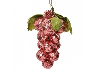 Christmas Ornament 8x8x14 Cm Pink Plastic - 8*8*14 cm