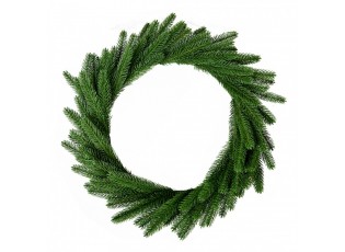 Christmas Wreath ? 63 Cm Green Plastic - ? 63*7 cm