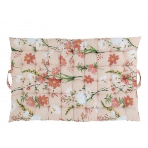 Růžová matrace s květy Aix Quilt Wild Flowers - 60*100 cm