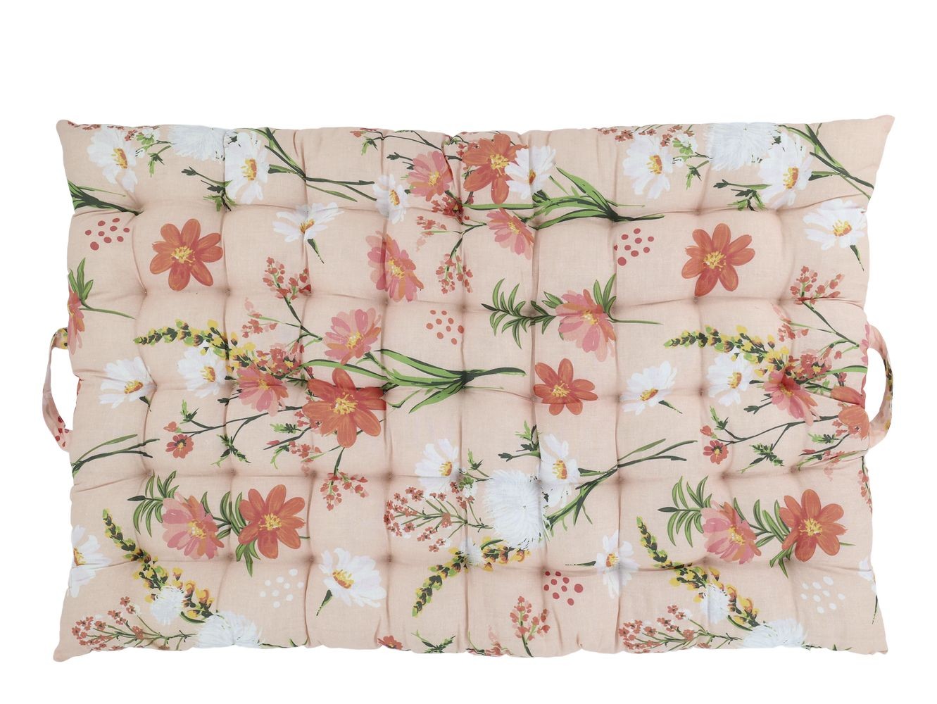 Růžová matrace s květy Aix Quilt Wild Flowers - 60*100 cm