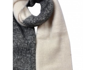 Winter Scarf Women 40x240 Cm Black Synthetic - 40*240 cm