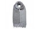 Winter Scarf Women 40x240 Cm Grey - 40*240 cm Clayre & Eef