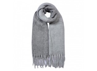 Winter Scarf Women 40x240 Cm Grey - 40*240 cm