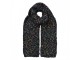 Winter Scarf Women 14x146 Cm Black Synthetic - 14*146 cm Clayre & Eef