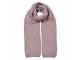 Winter Scarf Women 14x146 Cm Pink Synthetic - 14*146 cm Clayre & Eef