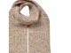 Winter Scarf Women 14x146 Cm Beige Synthetic - 14*146 cm Clayre & Eef
