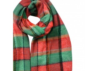 Winter Scarf Women 50x200 Cm Red Synthetic - 50*200 cm
