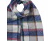 Winter Scarf Women 50x200 Cm Blue Synthetic - 50*200 cm Clayre & Eef
