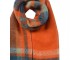 Winter Scarf Women 35x212 Cm Orange Synthetic - 35*212 cm Clayre & Eef