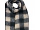 Winter Scarf Women 39x200 Cm Black Synthetic - 39*200 cm Clayre & Eef