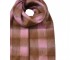 Winter Scarf Women 39x200 Cm Pink Synthetic - 39*200 cm Clayre & Eef