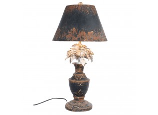 Kovová stolní vintage lampa s patinou - Ø 36*73 cm / E27 60W