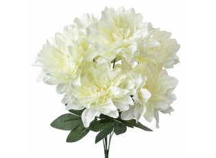Artificial Flower 49 Cm White Plastic - 20*20*49 cm