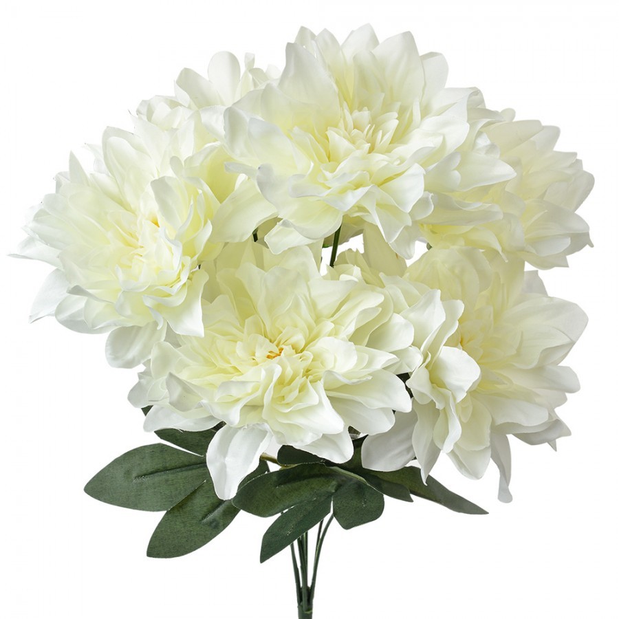 Artificial Flower 49 Cm White Plastic - 20*20*49 cm