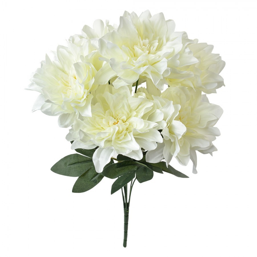 Artificial Flower 49 Cm White Plastic - 20*20*49 cm