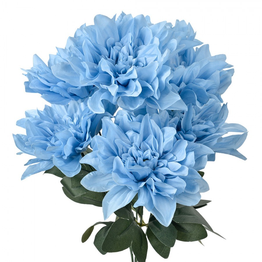 Artificial Flower 49 Cm Blue Plastic - 20*20*49 cm