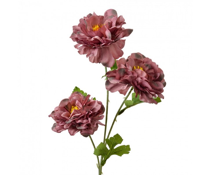 Artificial Flower 64 Cm Purple Plastic - 8*8*64 cm Clayre & Eef